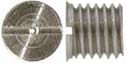 Vent,
Touch Hole Liner,
1/4-28 thread, stainless steel,
slotted for easy removal